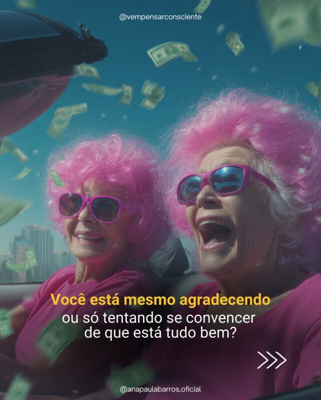 Você diz que é grato… Mas sente inveja quando alguém vence ⠀ Você diz que é grato… Mas se sabota porque acha que ainda não tem “o suficiente”⠀ Você diz que é grato… Mas só consegue agradecer quando tudo dá certo ⠀ Então vou te dizer algo que ninguém tem coragem: Isso não é gratidão É medo disfarçado É controle tentando parecer Luz
A verdadeira gratidão é crua Ela confia e está em paz até na dor Ela encontra sentido até no caos ⠀ E é aí que a vida muda. Quando você PARA de fingir… E COMEÇA a sentir
Se isso te tocou — nem que seja um pouco — então a Jornada Eu Soul Gratidão é pra você
🌀 Um mergulho pra dentro 🔥 Um confronto com as mentiras que você se conta 💥 E um reencontro com a verdade que você tentou calar
👉 digite “Jornada da Gratidão” pra saber mais  ⠀ Mas só se você estiver pronto pra parar de se enganar