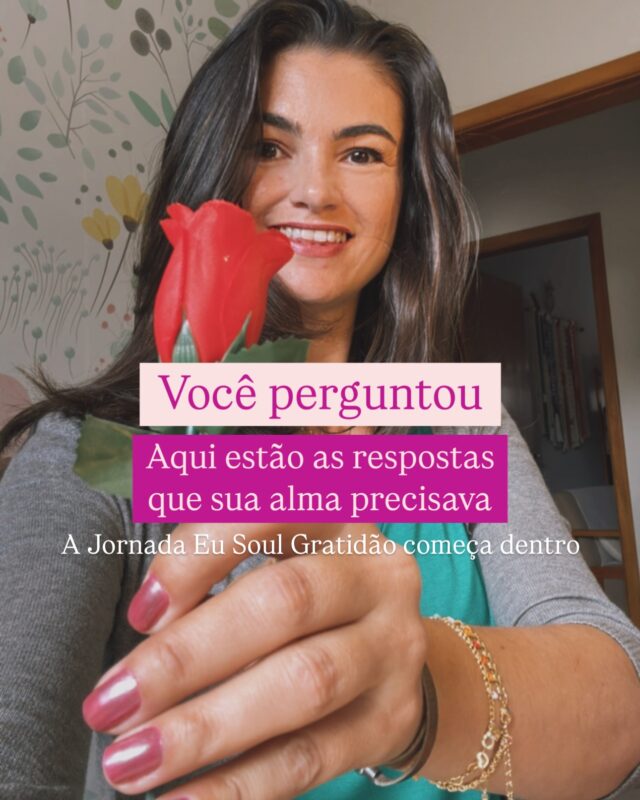 Você tem dúvidas sobre a Jornada Eu Soul Gratidão?
Você não está sozinho
Recebi perguntas sinceras
Reais
E respondi com a mesma verdade com que essa jornada foi criada:
pra quem está cansado de viver no automático, mas ainda sente que existe um caminho de volta pra si
🌀 A Jornada Eu Soul Gratidão traz 28 dias com práticas e reflexões diárias pra te tirar da reclamação e te reconectar com a vibração da gratidão
Não como um clichê — mas como um estado interno capaz de transformar sua realidade
✨ Você recebe uma pulseira física, um conteúdo diário profundo, leve e provocador
É sobre parar de resistir à vida
E começar a recebê-la
📩 Deslize os cards
Você pode encontrar aqui a resposta que sua alma estava pedindo
A Jornada começa dentro — e talvez, só talvez, ela comece agora
O link tá na bio, e as vagas são por tempo limitado
Com carinho, presença e propósito
Eu Soul Ahmay