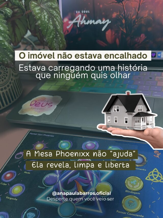 A cliente chegou na sessão trazendo um desejo simples: vender um imóvel da família
Anos de tentativas, propostas que não avançavam, e um sentimento de peso no ar
Na sessão com a Mesa Phoenixx, o foco foi claro:
✨ Liberar memórias ancestrais do espaço
✨ Curar a energia da casa
✨ Ativar o campo da prosperidade consciente
Em menos de duas semanas...
📍O imóvel foi vendido;
📍O negócio fluiu com leveza;
📍Ambas as partes saíram satisfeitas
💫 A Mesa Phoenixx atua no invisível, mas os resultados se manifestam no visível
Ela limpa, alinha e prepara o campo para que o que é seu... te encontre
🌿 Benefícios para quem recebe:
✔ Liberação de bloqueios sutis
✔ Harmonização de imóveis, negócios e decisões
✔ Conexão com o fluxo do merecimento
🌟 Benefícios para quem aplica:
✔ Expansão de resultados reais
✔ Potencialização do campo terapêutico
✔ Ferramenta intuitiva e profunda para atuar com consciência
📌 Você sente que algo precisa ser liberado para o novo chegar?
💌 Me chama. A Mesa pode te mostrar onde está o nó!
✨ A casa fala. O campo guarda memórias.
Você já sentiu isso em algum lugar físico?
✍️ Compartilhe sua experiência nos comentários — pode ser o começo da liberação!
Bom diaaaaaa
Eu Soul Ahmay